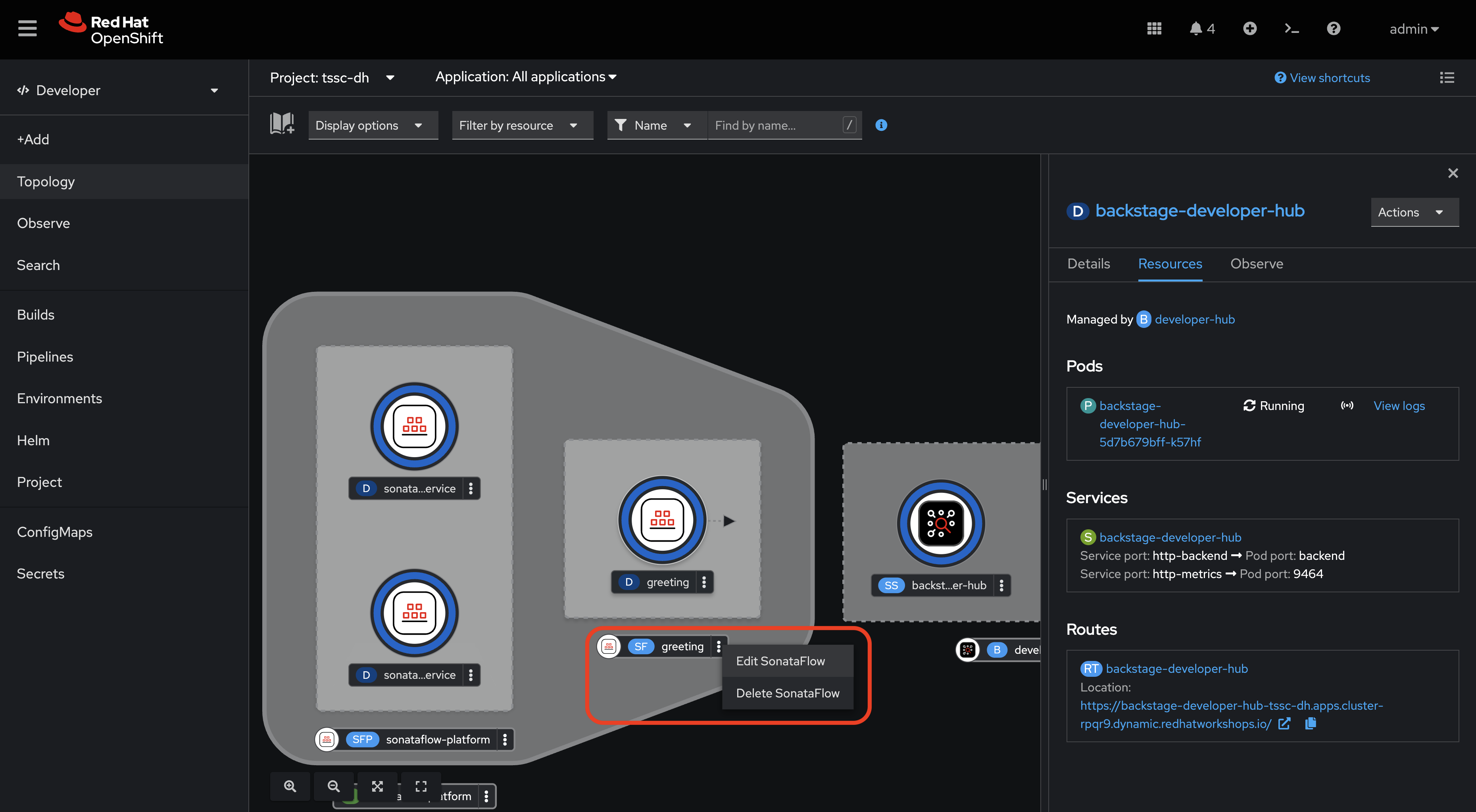 quarkus devui edit sf