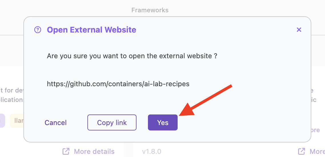 open external website