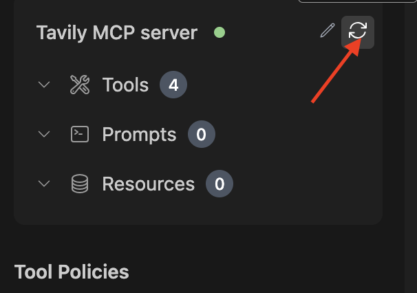 mcp server refresh
