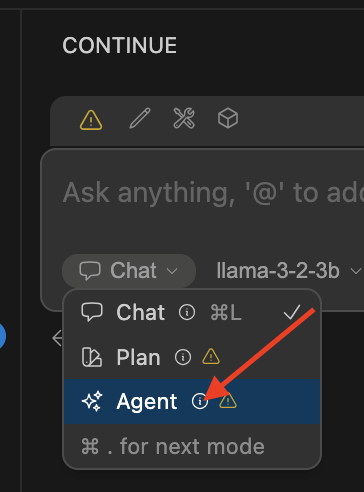 mcp server select agent