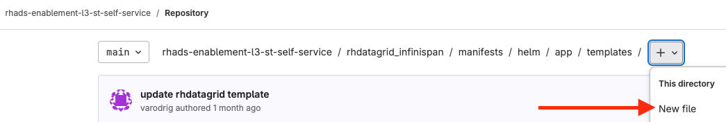 gitlab newfile