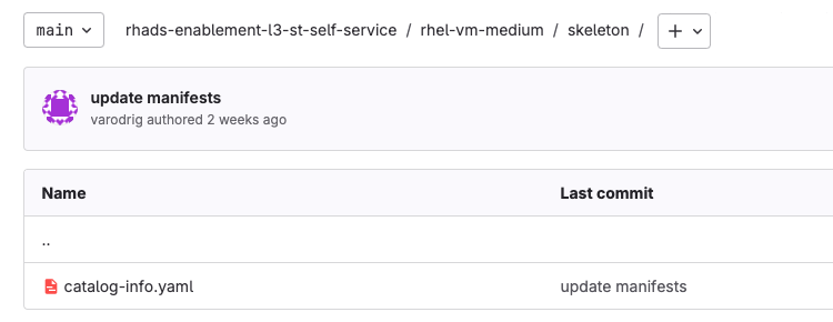 VM Catalog
