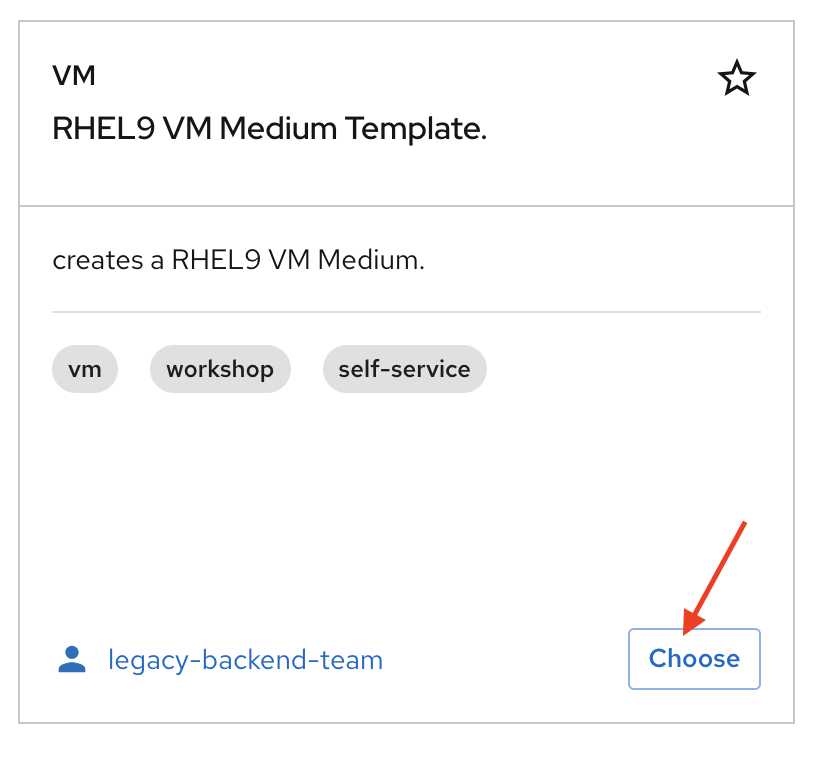 vm catalog