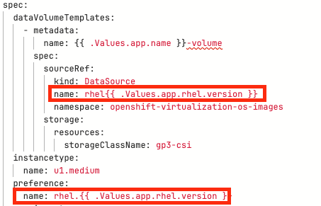 vm file changes