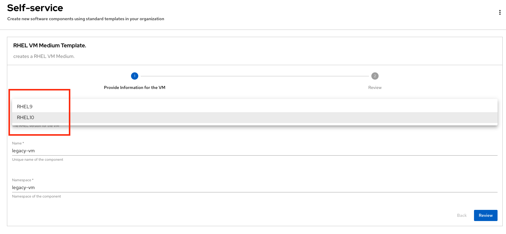 vm rhel updated