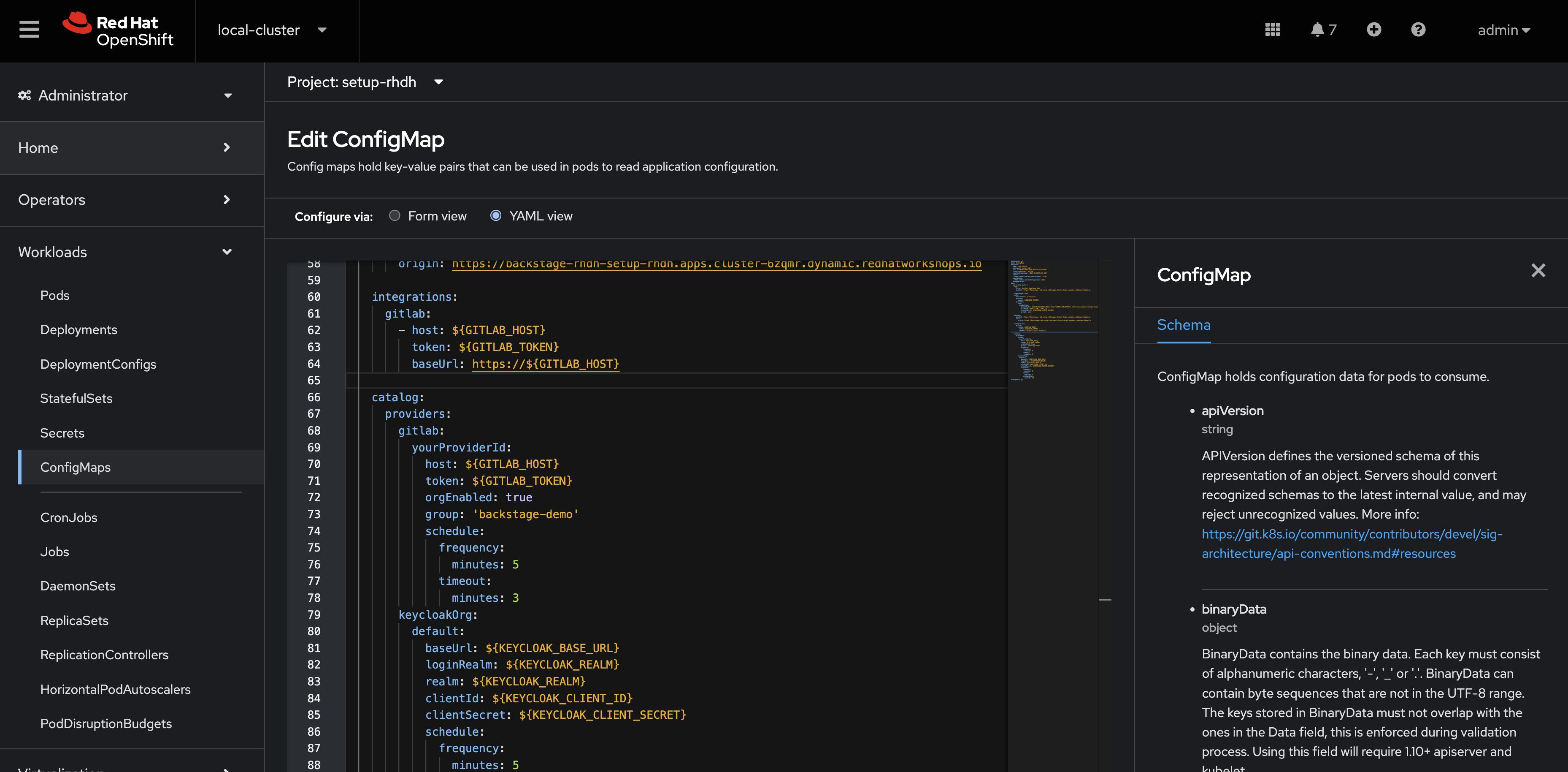 app config gitlab