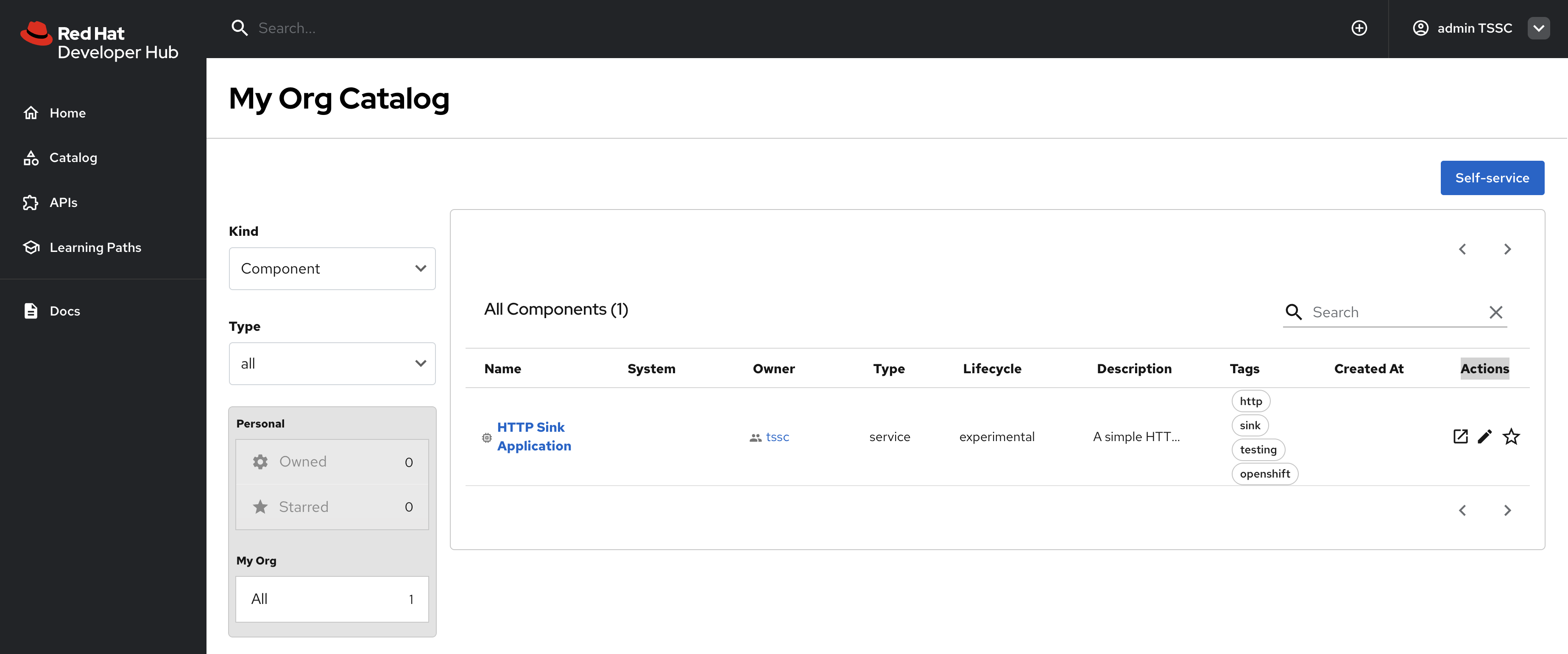 gitlab component httpsink