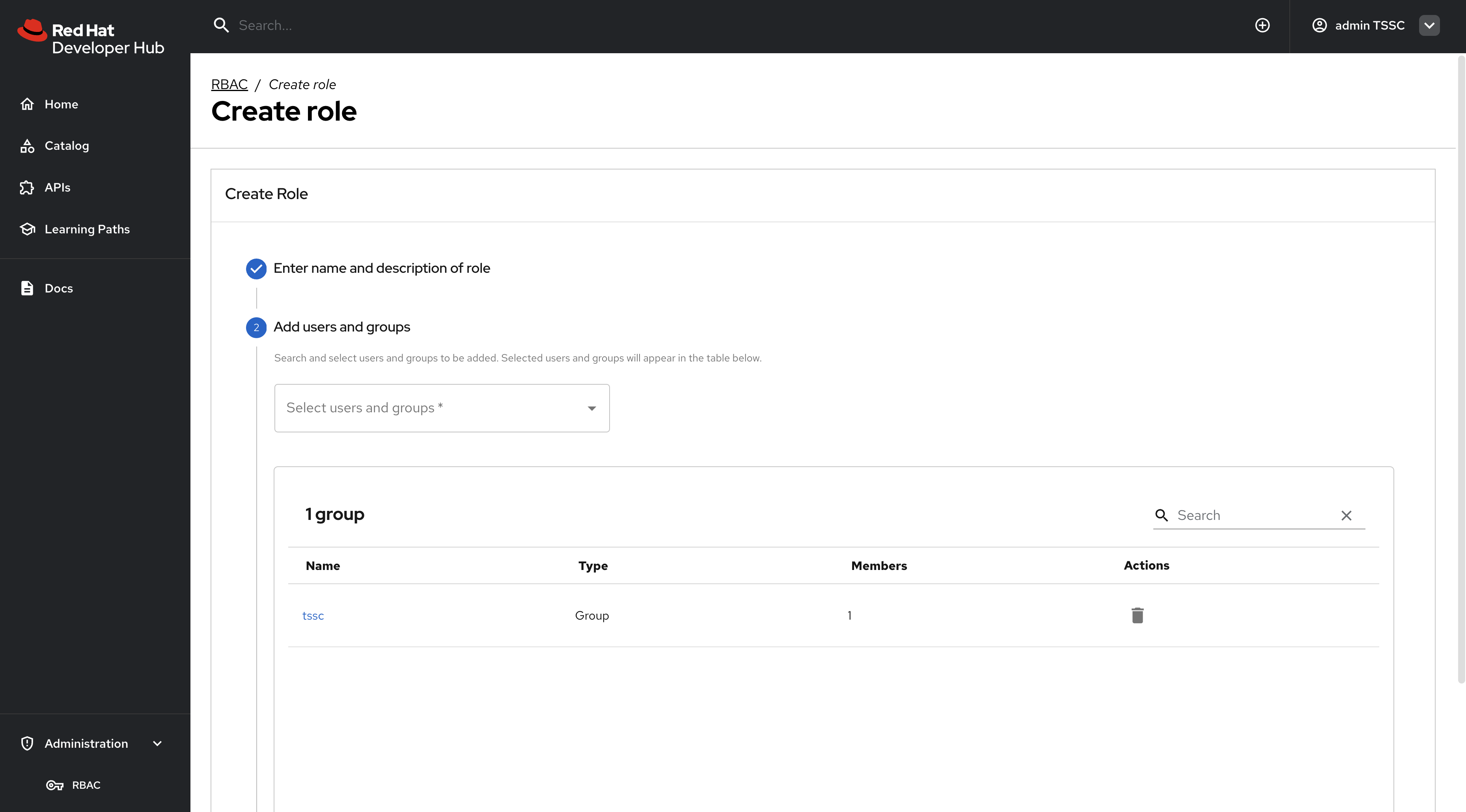 security rbac policy group