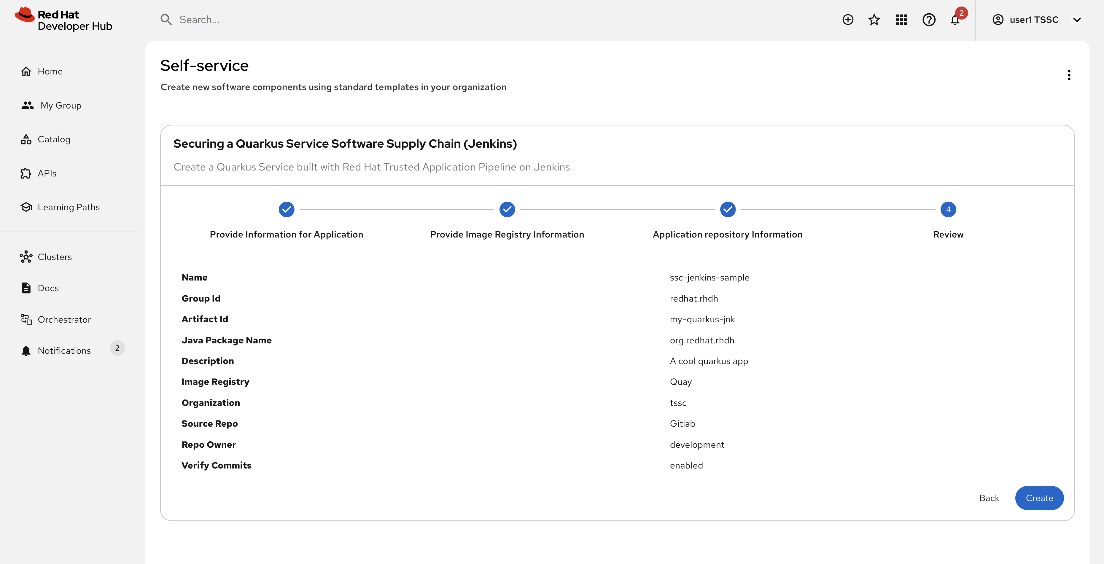 Jenkins Template Parameters